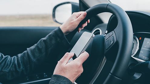 texting while driving